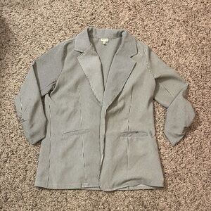 Classic Striped Women's Blazer